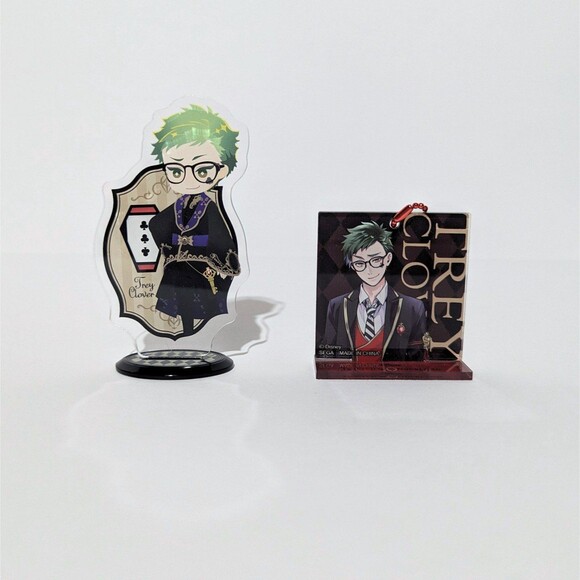 Twisted Wonderland Trey Clover Acrylic Stand Bundle - Picture 1 of 2